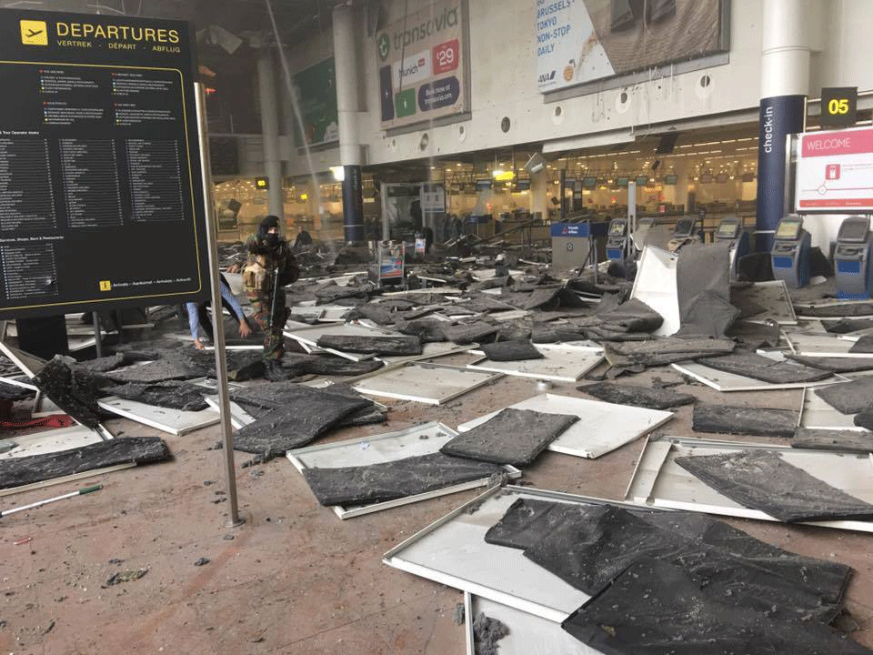 Brussels hit by terror strikes